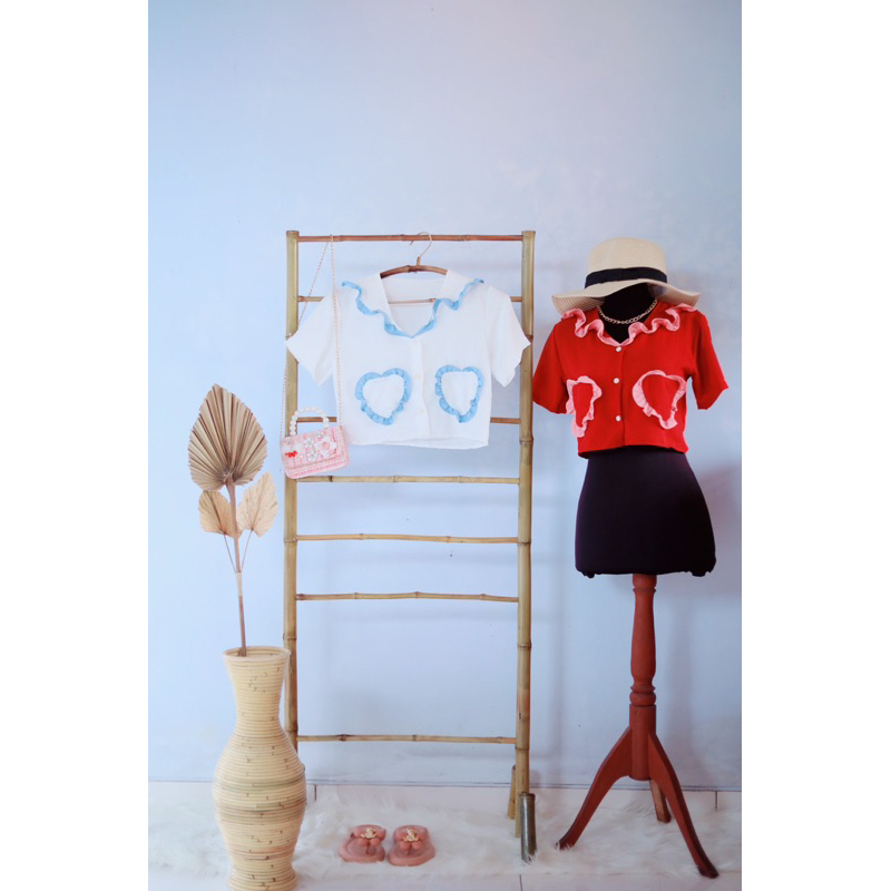 Kemeja crop top Bangkok