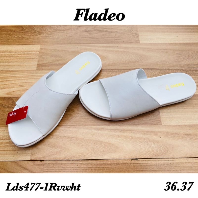 Fladeo Slop putih Lds477-1Rvwht