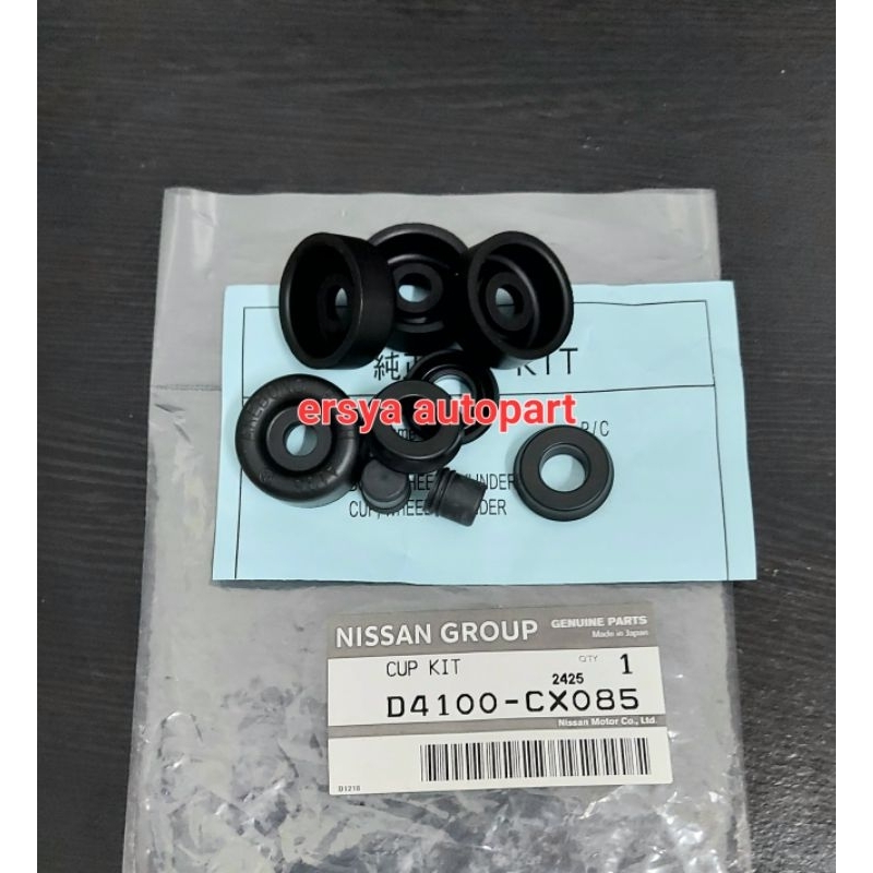 Seal kit rem belakang nissan grand livina L10 L11 Juke original nissan