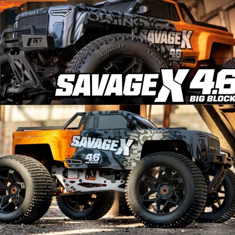 HPI Savage X 4.6 GT-6 Nitro 1/8 RTR Monster Truck