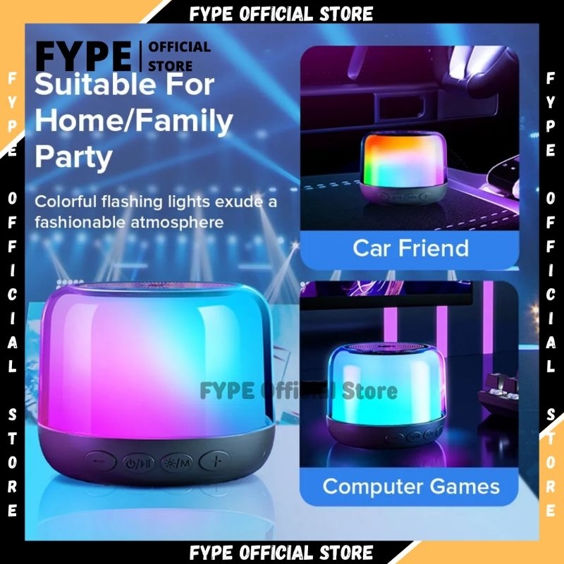 FYPE AB4051 Portable Speaker Stereo Mini HiFi Wireless Speaker