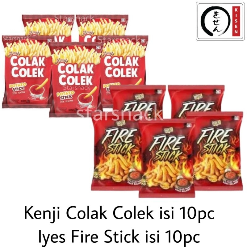 

Kenji Colak Colek/ Fire Stick isi 10 bj/pak