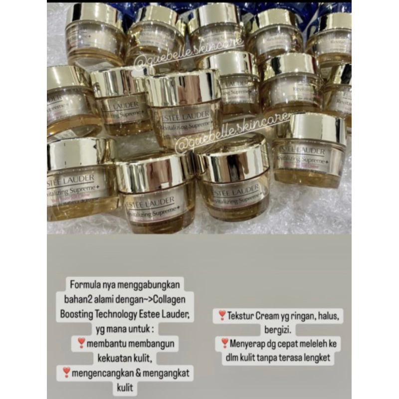 Pelembab Estee LauderRevitalizing Supreme