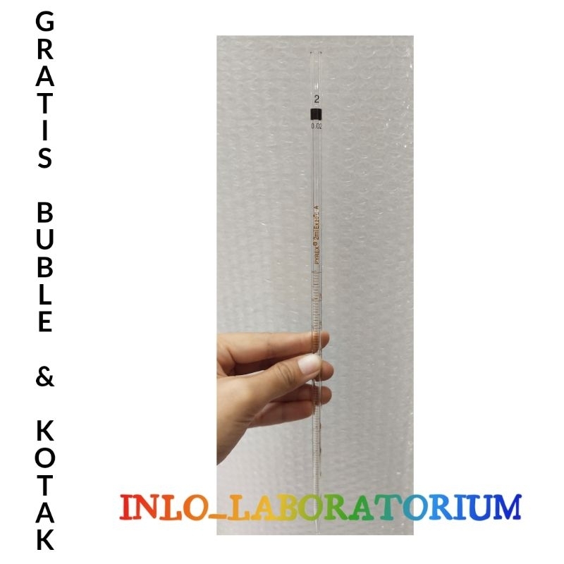 Pipet Ukur 2 ml PYREX & IWAKI/Measuring Pipet