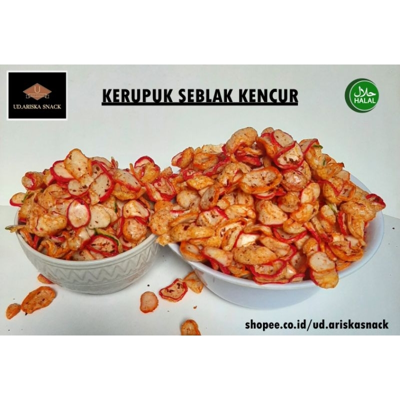 

Kerupuk Seblak Kencur 1kg Kerupuk Pedas