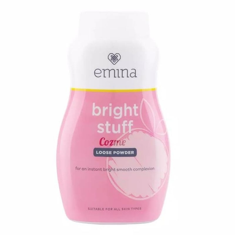 Emina Bright Stuff BPOM | Emina Bright Stuff Face Wash | Emina Moisturizer | Emina Loose Powder