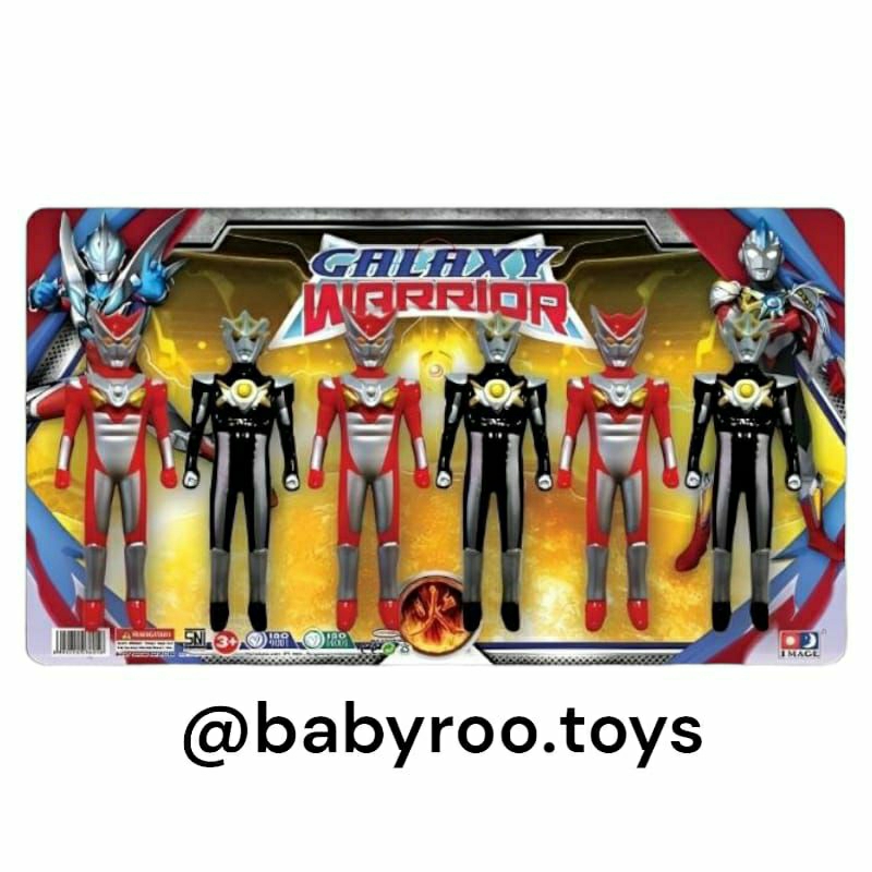 ROBOT ULTRAMAN GALAXY 6PCS IM-565/BC