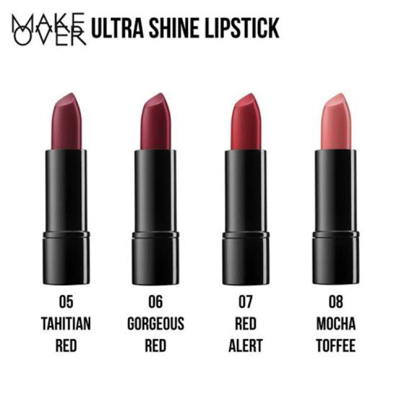MAKE OVER Lipstick Ultra SHINE &amp; Creamy Lust 1000% ORIGINAL