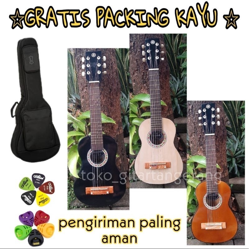 guitar lele gitar lele guitalele gitar kecil gitar murah senar 6 nilon string