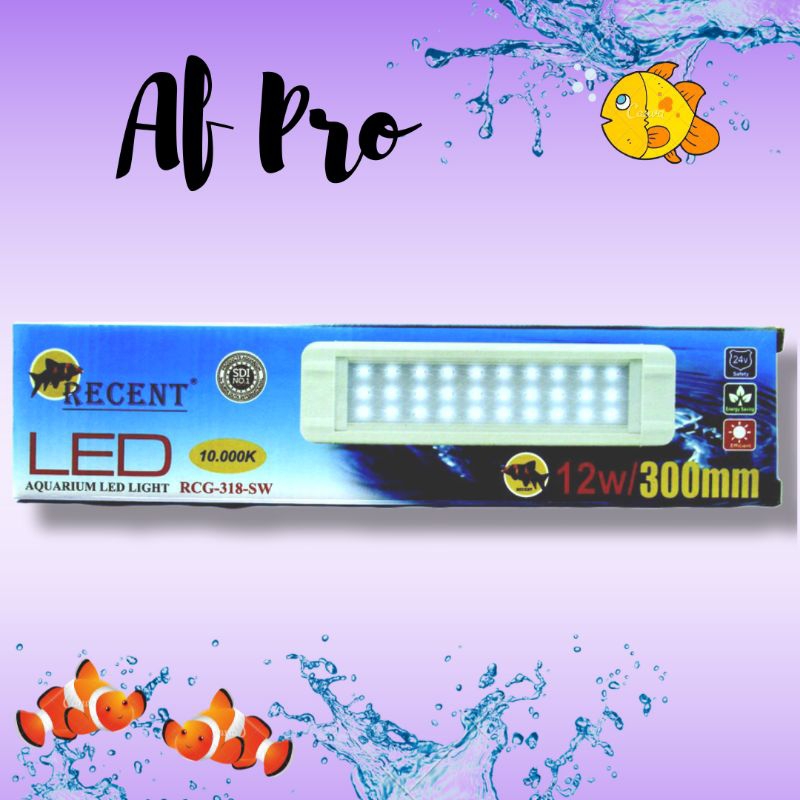 PROMO MURAH Lampu Led Aquarium Aquascape RECENT RCG 318