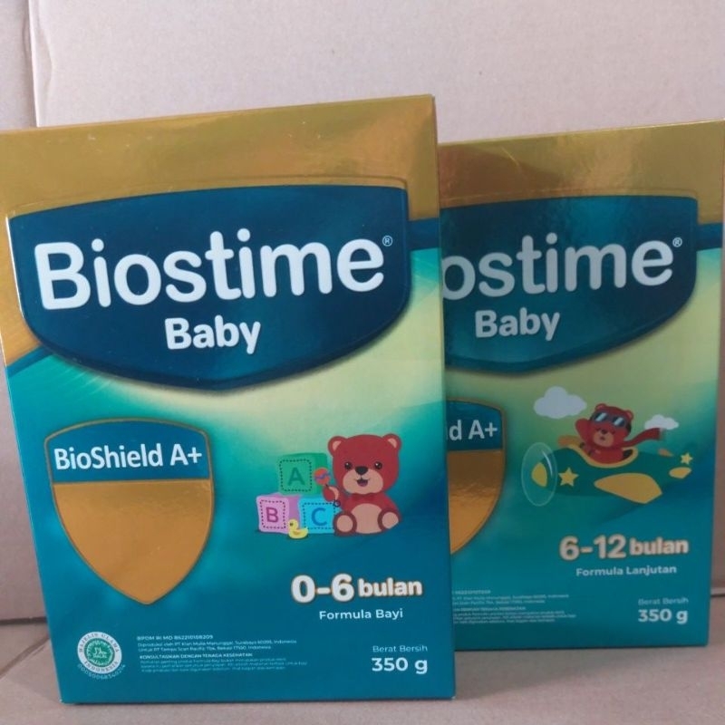 BIOSTIME BABY 0-6 DAN 6-12 BULAN 350GR