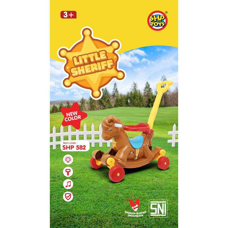 Mainan Anak kuda-kudaan dorong SHP TOYS MSP 561 LS 582