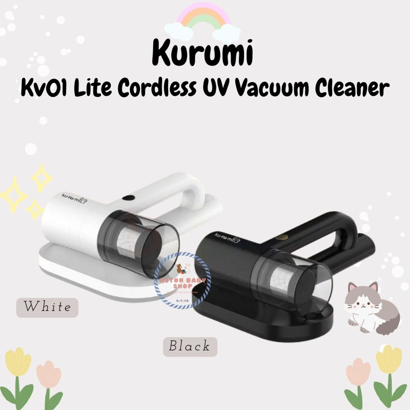 Kurumi KV01 Lite Cordless UV Vacuum Cleaner Anti Dust Mites KV 01 Lite