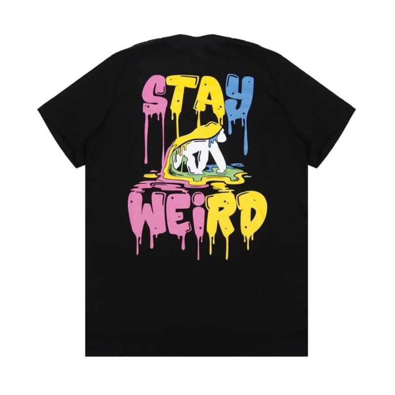 House of Smith Tshirt Stay Weird Black