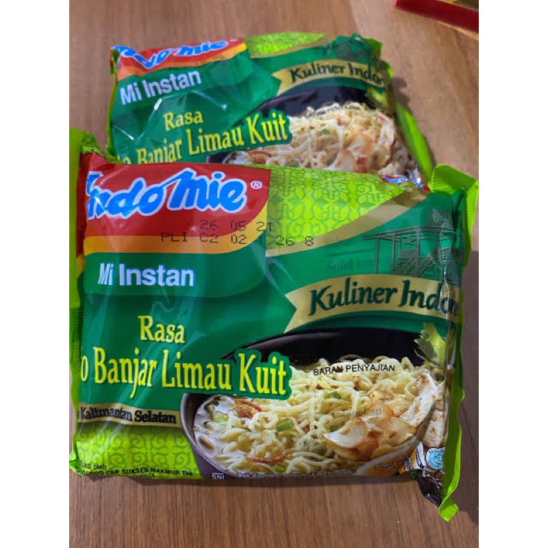 

Indomie Soto Banjar Limau Kuit dan Soto Banjar