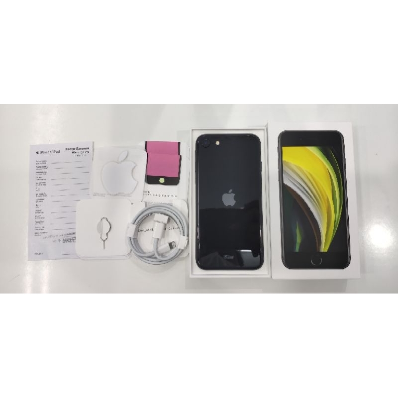 Iphone SE 2 128gb Black IBOX Second Super Duper Mulus 100%&Normal Poll