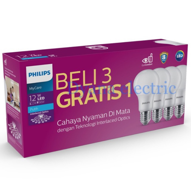 Philips LED Multipack 12 Watt