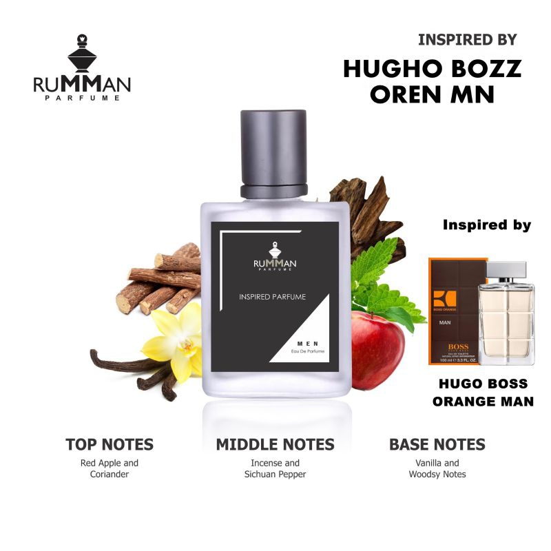 Inspired Parfum Hugo Boss Orange Man Pria / Farfum Parfume Minyak Wangi Pria Cowok Tahan Lama Borama