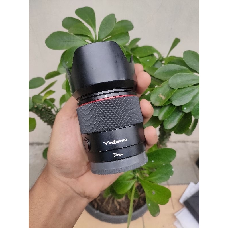 LENSA YONGNUO 35MM F2 FOR SONY FULLFRAME YN FE 35MM F2 SONY LENSA YN 35MM FOR SONY YN FE 35MM F2 YON