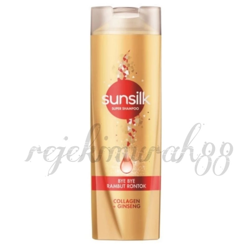 Sunsilk Super Shampoo Perawatan Rambut Rontok Bye-Bye Rambut Rontok 300 ML