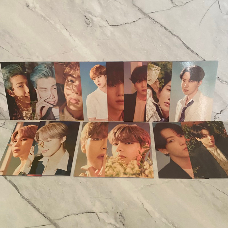 READY 2pcs/member BTS hybe insight photocard rm jin suga jhope jimin v jungkook jk taehyung seokjin 
