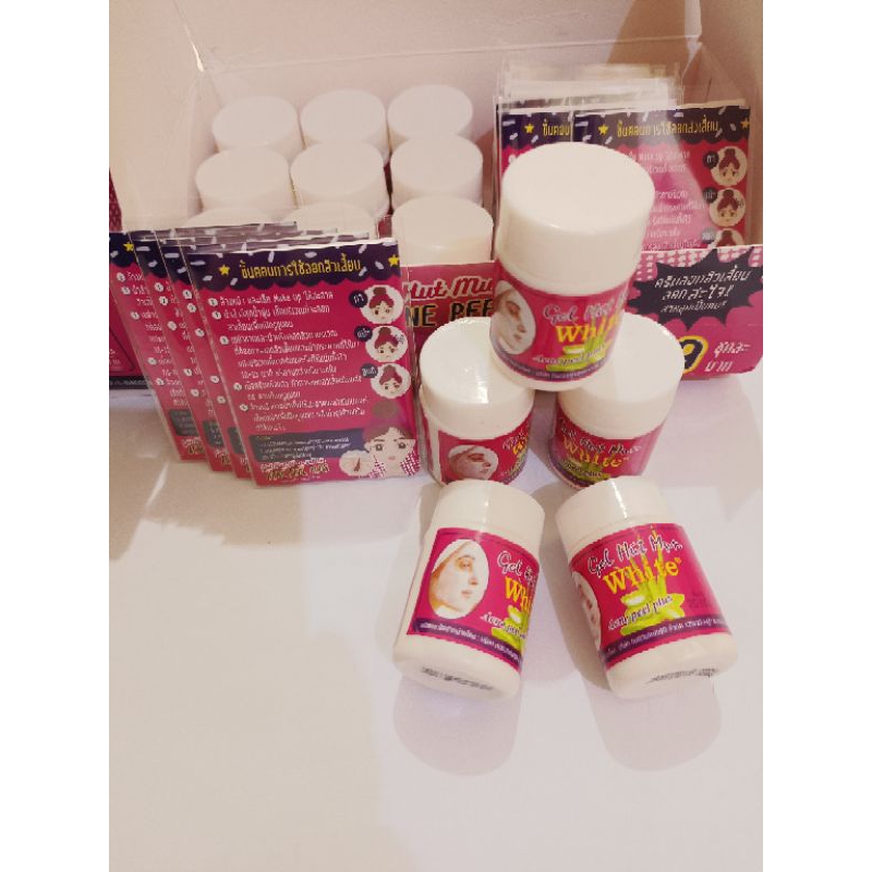 GEL HUT MUN WHITE | ACNE FEEL PLUS | GEL PENGANGKAT KOMEDO PLUS