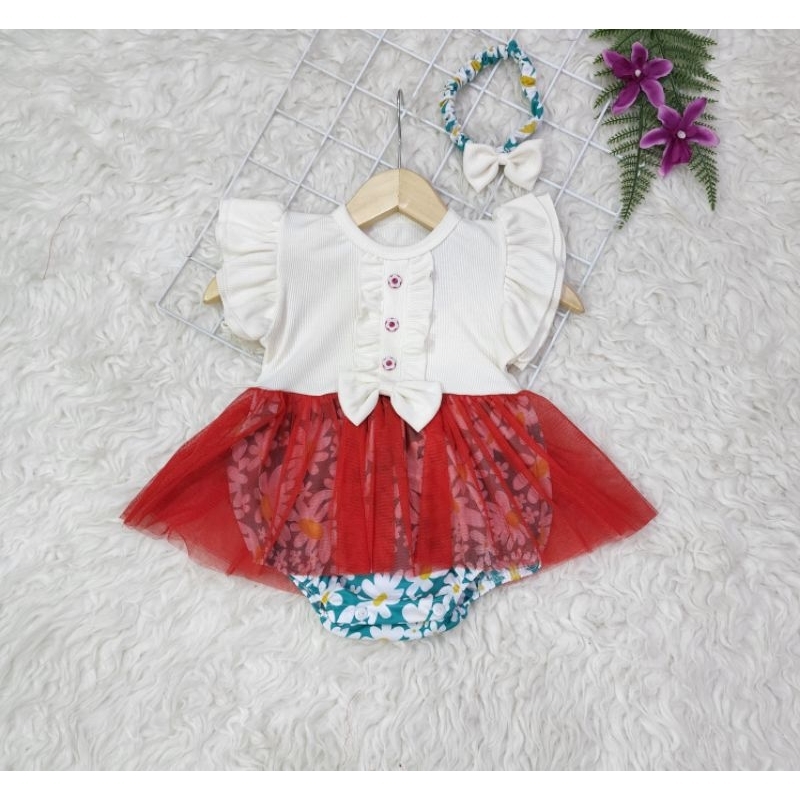 Baju bayi perempuan Dress jumper baby tutu