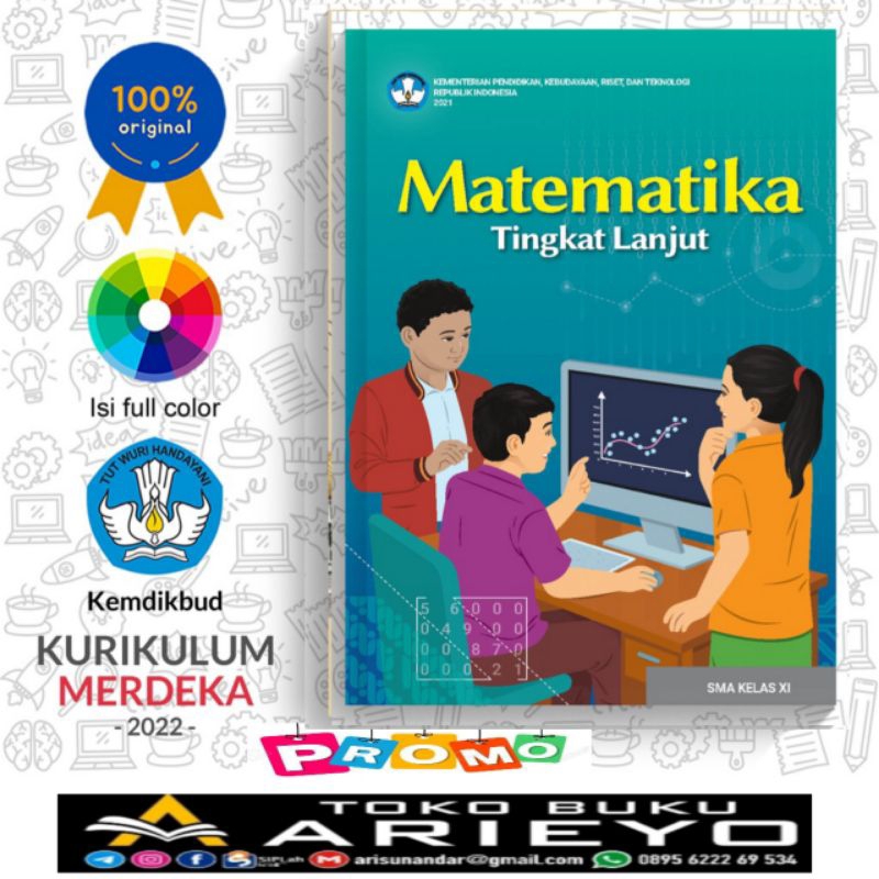 

New+Buku K-Merdeka MATEMATIKA TINGKAT LANJUT - SMA Kelas : 11|Buku Siswa Sekolah Penggerak