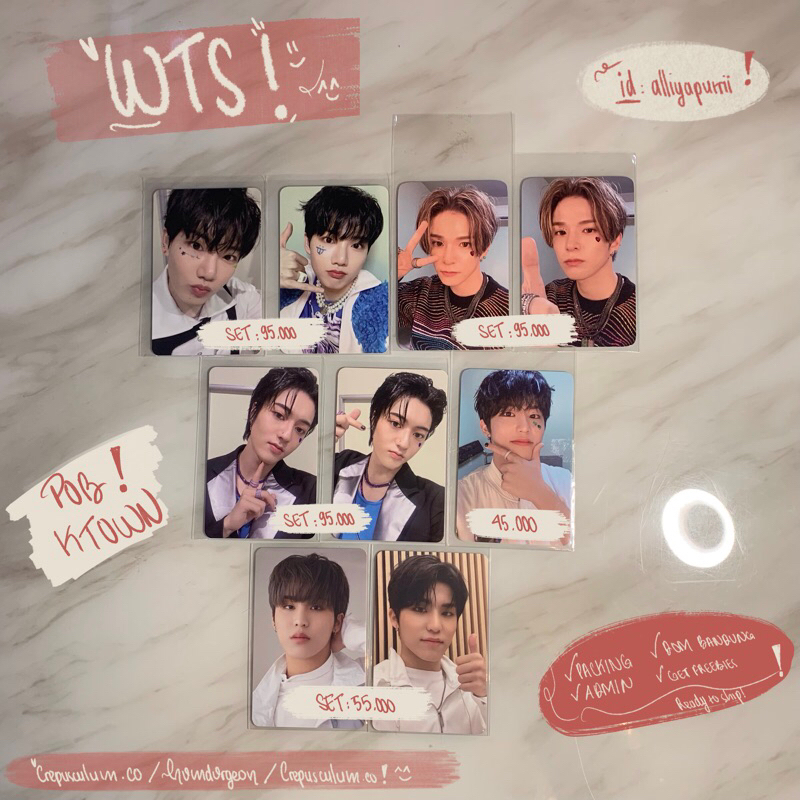 POB KTOWN TSS CH 1 CH 2 JUNKYU ASAHI HARUTO JEONGWOO