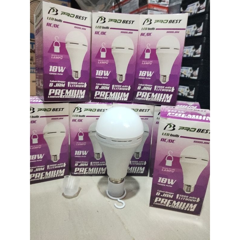 BOHLAM  EMERGENCY/LAMPU AJAIB LED VALESCOM/PROBEST 18Watt AC/DC