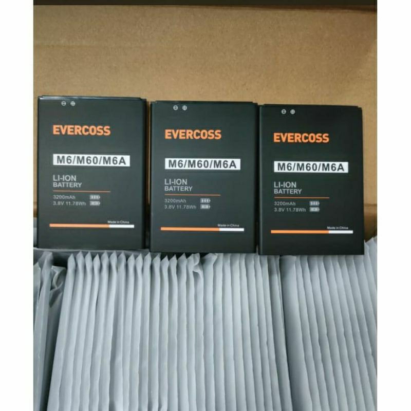 Baterai Evercoss M60 U6 M6 U6C M6A Original 100%