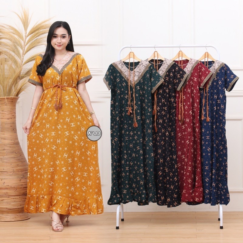 ✅🆕⭐️LONGDRESS Arab motif terbaru rayon super