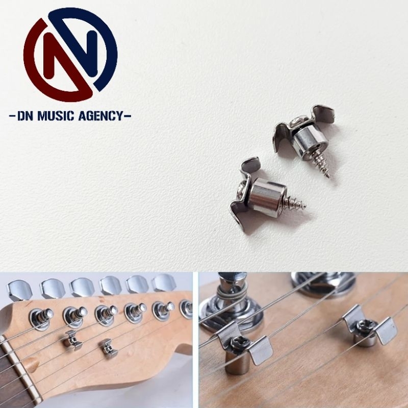 string retainer gitar Stainless penahan senar string guide original