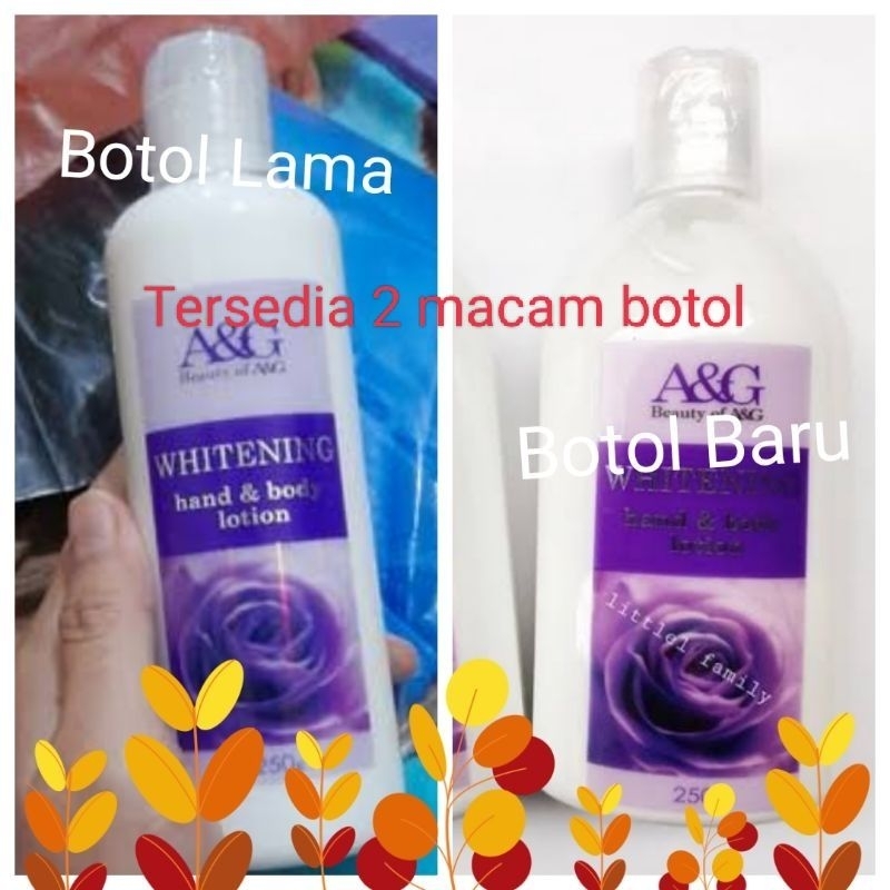 Hand and Body Lotion A&amp;G Musk Bunga Ungu 250ml