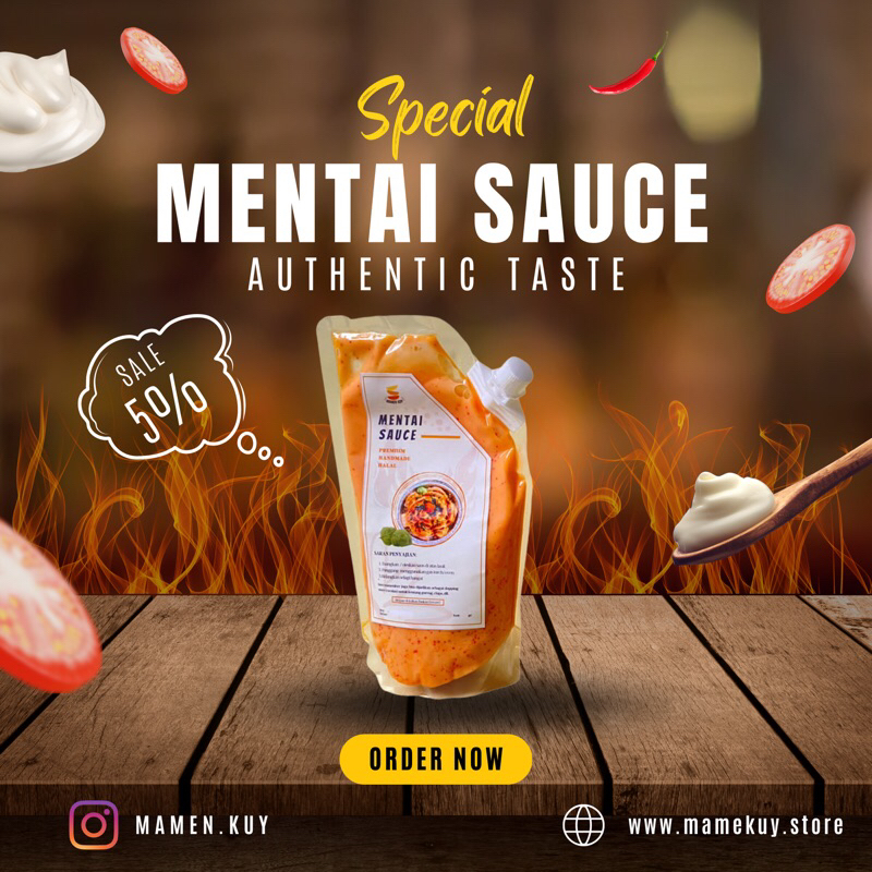 MENTAI SAUCE / SAOS MENTAI by Mamen.Kuy