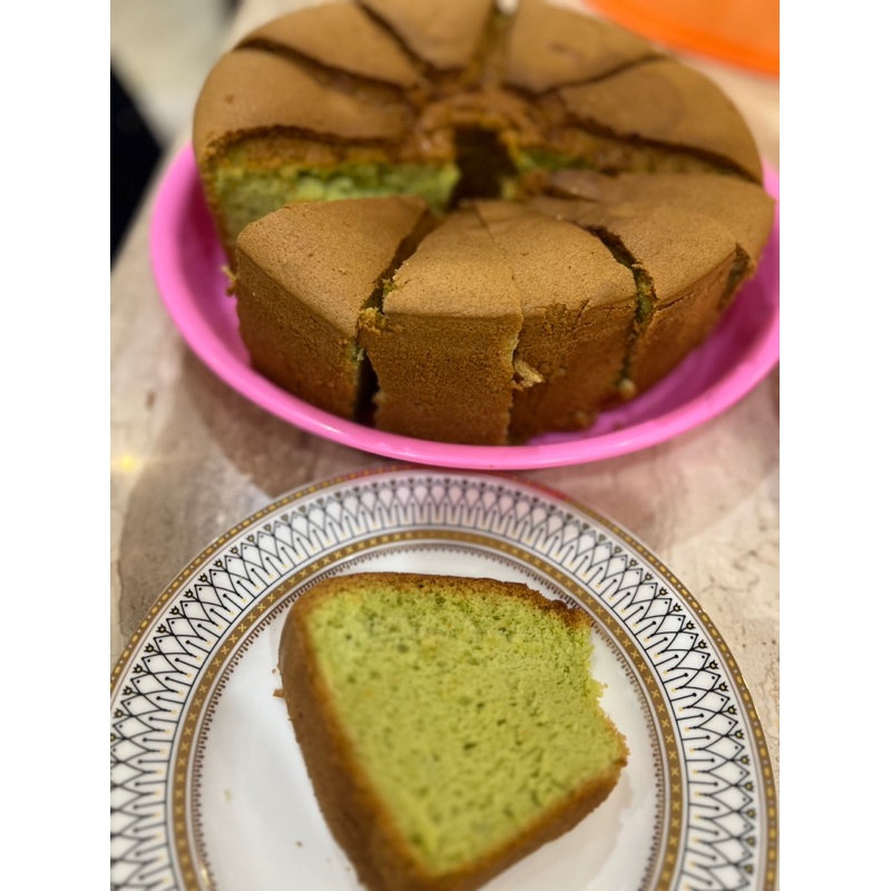 HOMEMADE CAKE CHIFFON ASLI PANDAN KUALITAS PREMIUM