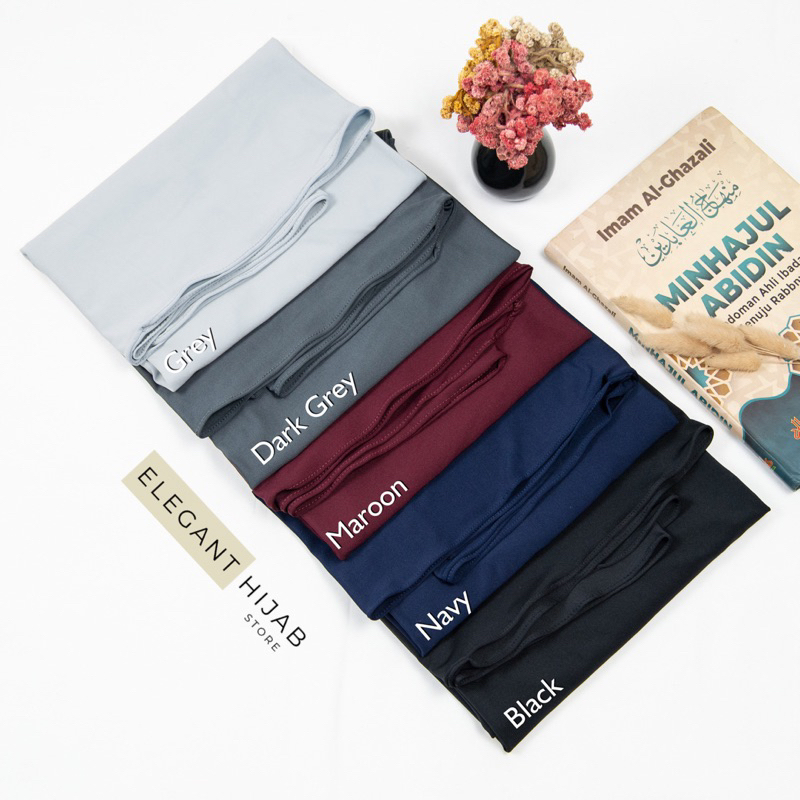 Pashmina Instan Oval Anak Jersey