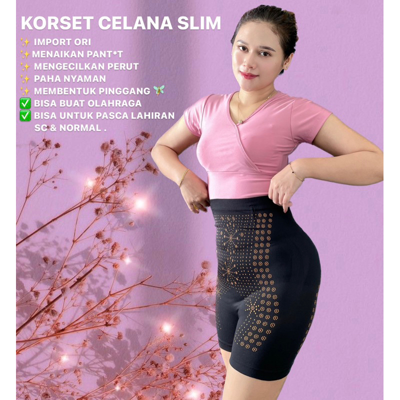 KORSET CELANA SLIM IMPORT ORI / Menaikan Pant*t