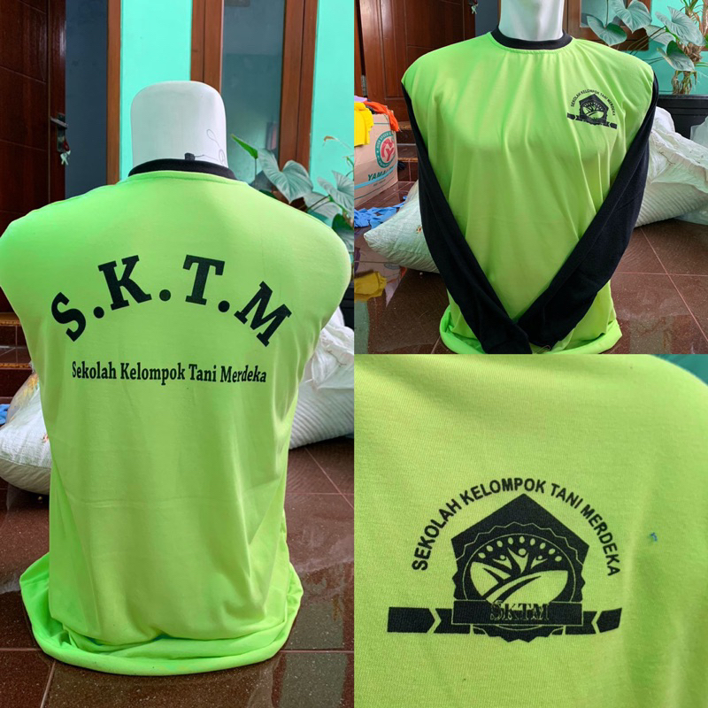 kaos promosi toko bahan PE/ kaos partai, toko bangunan, toko pertanian BAHAN PE