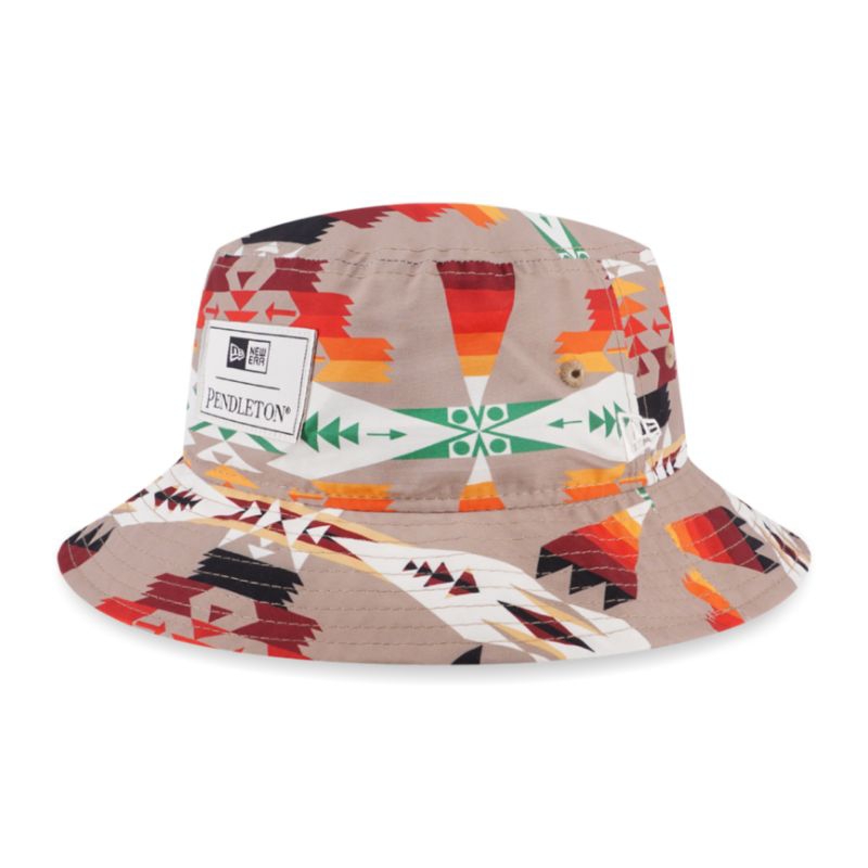 Bucket Hat New Era Cap Pendleton Multi Color Adventure Lite Original