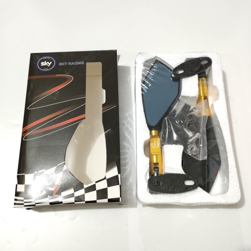 Spion tomox universal motor Bebek matic Fairing Cocok semua motor