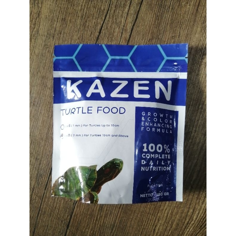 Kazen Turtle Food 180gr makanan kura air