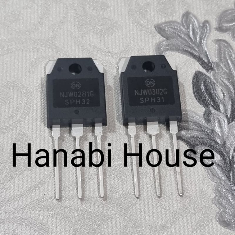 Transistor NJW0302 NJW0281 NJW 0302 0281 1set Original