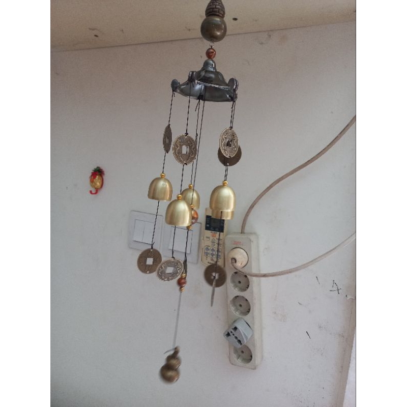 Fung Ling Tembaga / Genta Angin / Wind Chime Feng Shui / Dekorasi Gantung