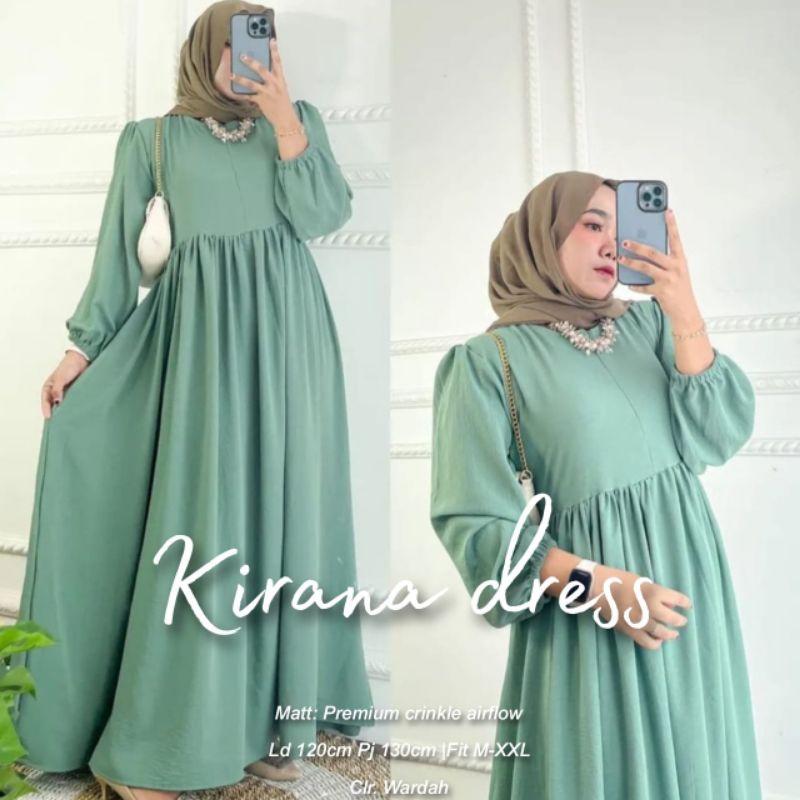 KIRANA DRESS WANITA LD 120 CM TERBARU