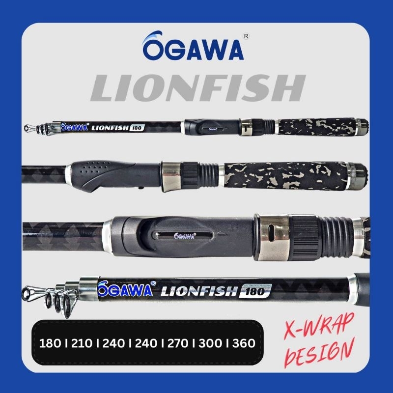 joran antena ogawa lionfish