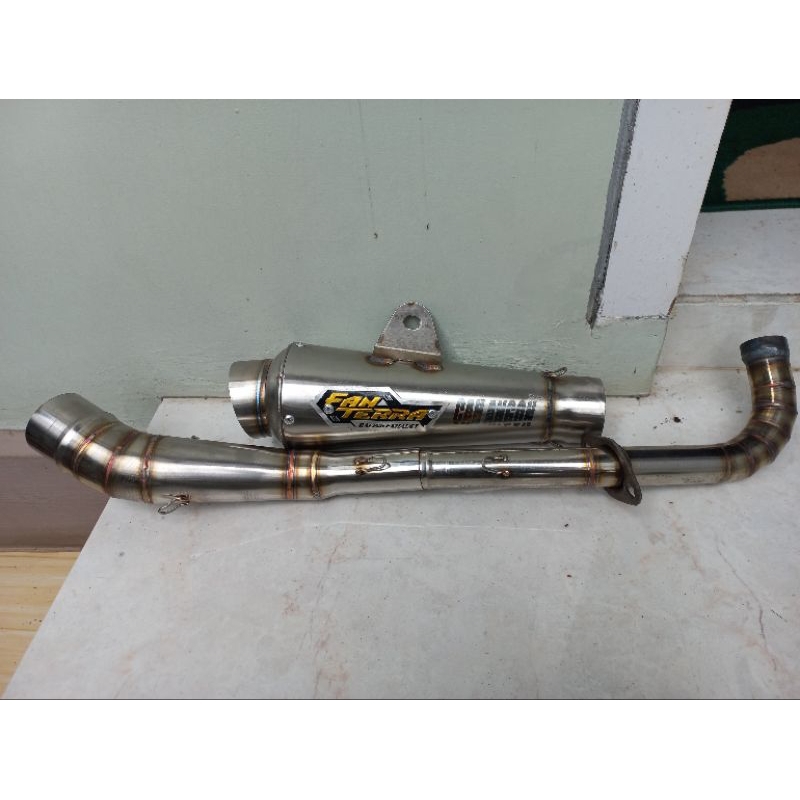 slincer knalpot fantera full set laser nama