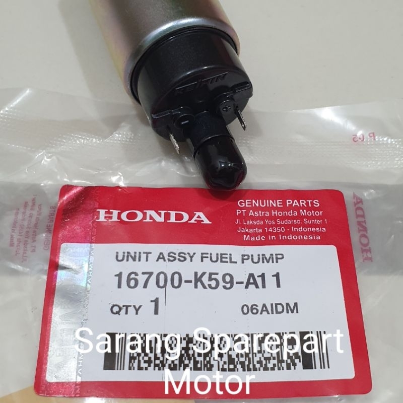 Rotak Rotax Dinamo Fuel Pump Vario 150 Vario 125 New Led K59