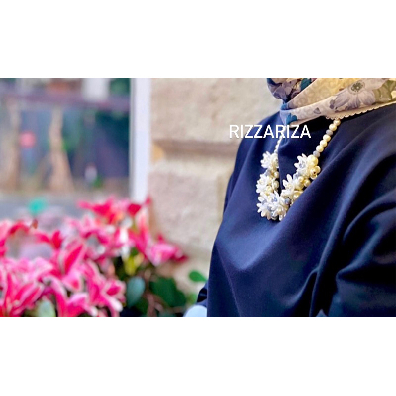 Kalung Mutiara / Kalung Viral / Kalung Choker / Kalung Bunga