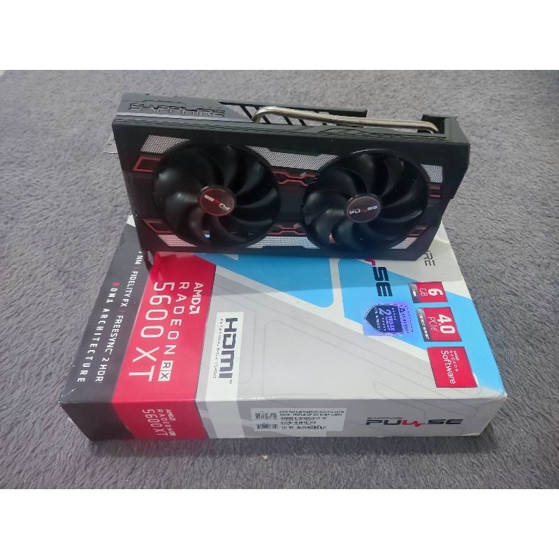 VGA AMD SAPPHIRE RX 5600 XT 6GB DDR6 ( Bukan GTX RTX 1660 2060 Super TI )